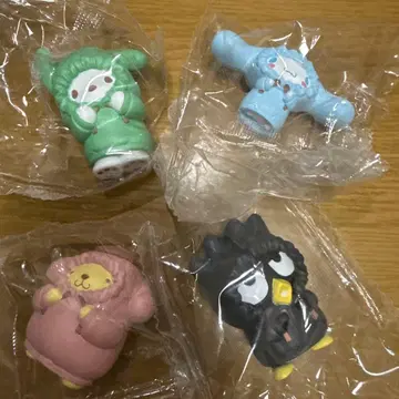 미니 피규어 4개 세트 후드 부착