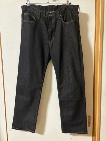 Wrangler 다크 데님 스트레이트 36