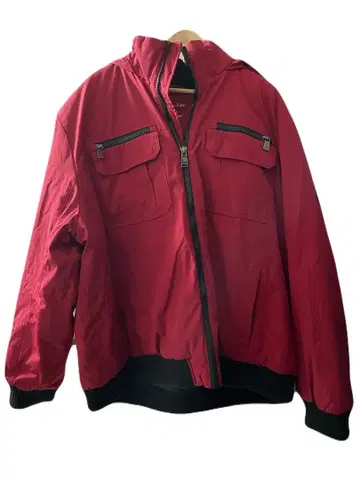 캘빈 클라인 빨간색 다운 자켓