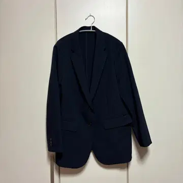 새상품급 네이비 테일러드 자켓 싱글 버튼