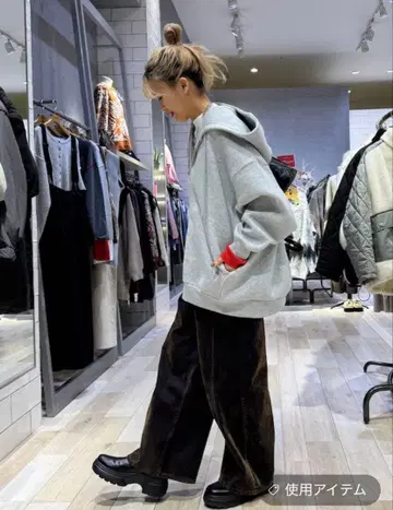 택 포함 새상품 LEPSIM 오버 사이즈 후드티.standst 롤리스