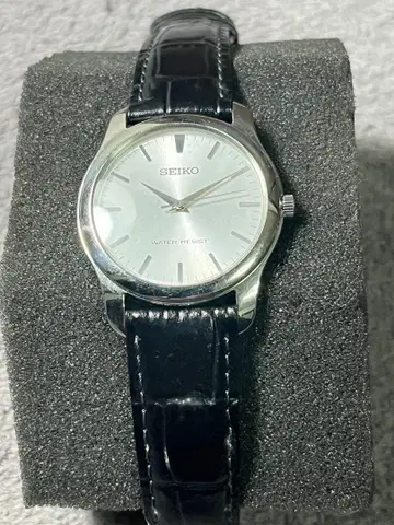 세이코 스피릿 실버 블랙