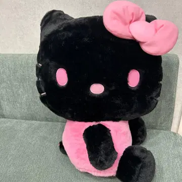 산리오 모리 판타지 프라이스 경품 투톤 컬러 인형 키티