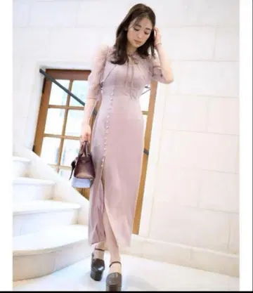 스나이델 볼레로 레이어드 원피스