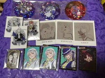 흑집사 Black Label 트레이딩 특전 코스터 캔뱃지