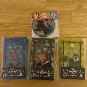 주토피아2 Happy 복권 4세트