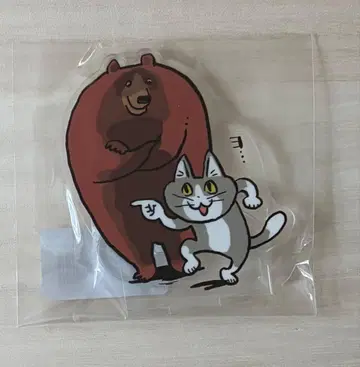 홋카이도 삿포로점 한정판 겨울의 쿠마미네 굿즈 페어 아크릴 스탠드