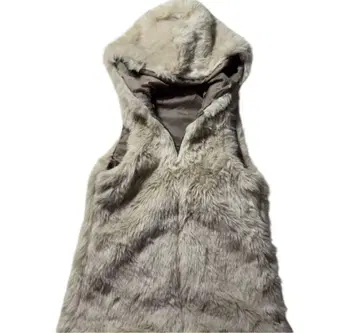 퍼 베스트 fur vest y2k 시크 스타일 펑크 헤이세이 갸루 남자