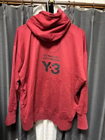 Y-3 오버 사이즈 후드티 풀오버