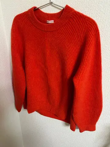 드레스 털리아 캐시미어 블렌드 니트 레드 38