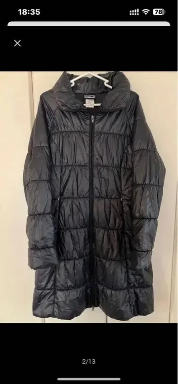 레어 Patagonia 롱 다운 자켓 L