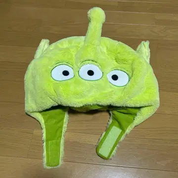 에이리언 캐릭터 플리스 모자