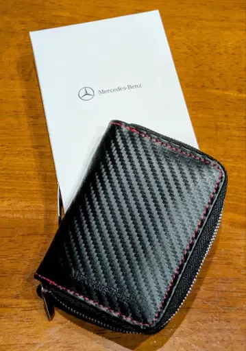 [ 미사용 ] Mercedes-Benz 탄소섬유풍 스마트 키케이스