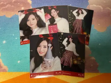 노기자카46 이노우에 와카 브로마이드 크리스마스 2025 개별 5장