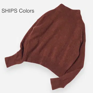 새상품급 SHIPS Colors 야크 100% 니트 풀오버 F