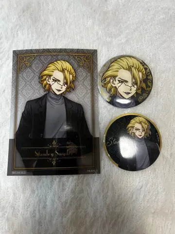 스탠리 캔뱃지 블랙 슈트 점프 페스타 Dr.STONE