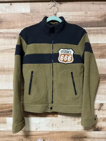 HYSTERIC 플리스 자켓 666