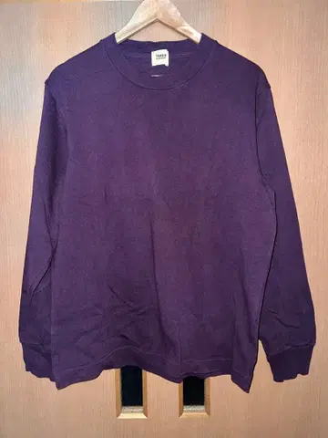 TAKEO KIKUCHI 퍼플 롱 슬리브 T셔츠