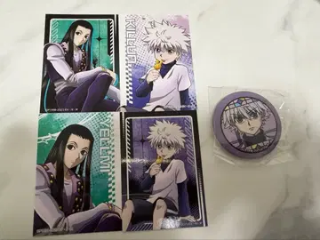 헌터헌터 미니 브로마이드 & 캔뱃지