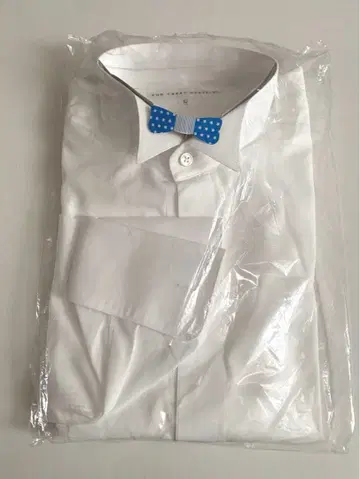 트리트 드레싱 신랑 셔츠(L) 타이 치프