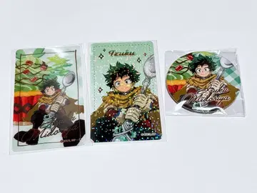 히로아카 미도리야 이즈쿠 레어 오픈스쿨 캔뱃지 클리어 카드