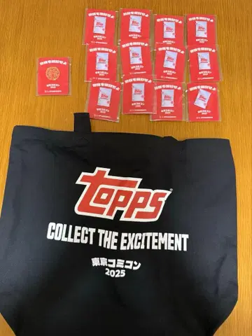 도쿄 코미콘 topps 토트 핀 배지