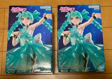 하츠네 미쿠 Clearluxe-EmeraldGem- 피규어 2개 세트