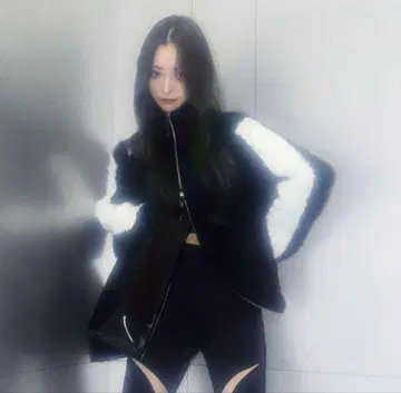 멜트 더 레이디 플러피 니트 재킷