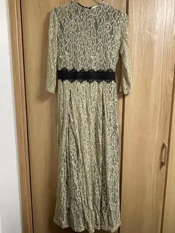 Lace Ladies 레이스 맥시 드레스 베이지