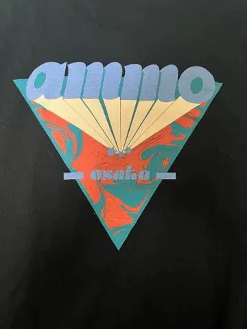 ammo 밴딩 티셔츠