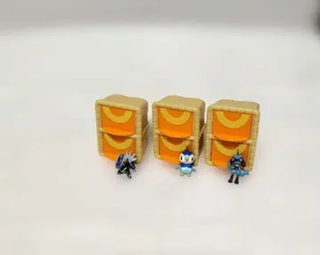 포켓몬 포핀 케이스 팽도리 디아 루카리오 3개 세트