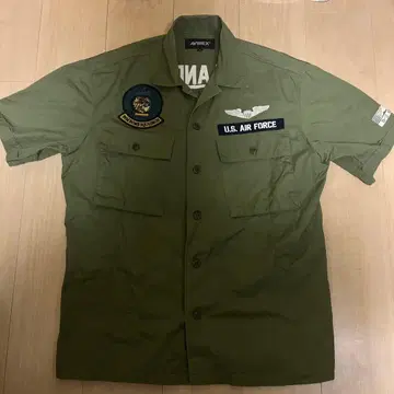 AVIREX U.S. AIR FORCE 워크 셔츠 L