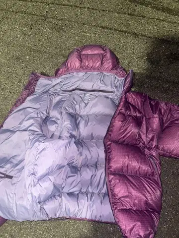 M 사이즈 퍼플 다운 자켓 Pertex Quantum