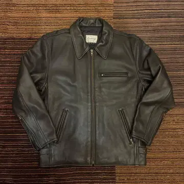 [분위기 발군] 라이더 자켓 가죽 자켓 카우 레더 소가죽