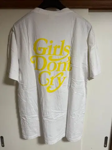 Girls Don't Cry x 멘산 콜라보T셔츠 XL 화이트 한정판