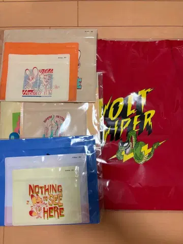 주토피아2 제일복권 토트백과 지퍼백 세트 3점 합계 4점 세트