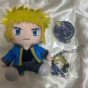 포켓몬 덴지&렌트라 아크릴 스탠드 러버 스트랩 봉제 인형