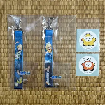 매지컬 미라이 2025 별 츄로 스트랩 폰 탭 카가미네 렌 카가미네 린