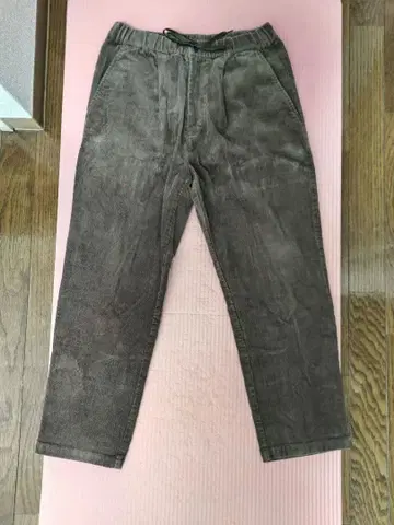 coen 코듀로이 이지 팬츠 브라운