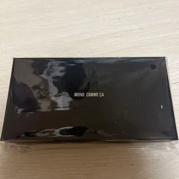 모노콤사 장지갑 (블랙)