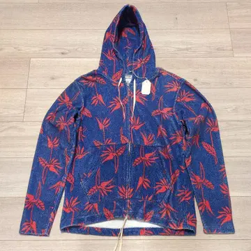 RADIALL 라디얼 파일 원단 집업 후드티