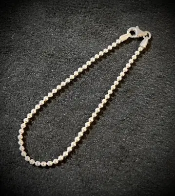 실버 925 볼 체인 팔찌