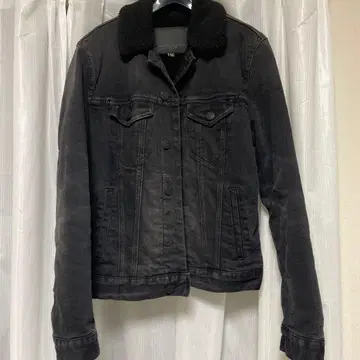 아메리칸 이글 남성용 데님 보아 자켓