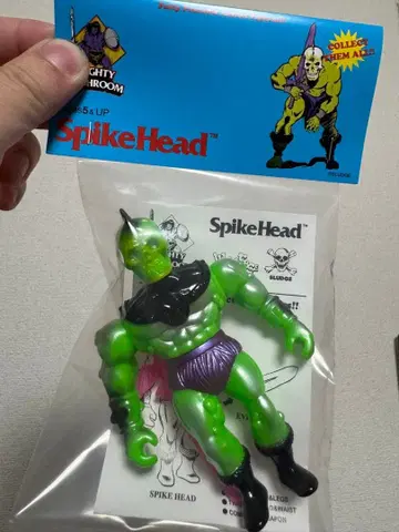 SpikeHead Sludge x Wax Face 일본제 sofubi