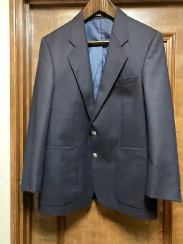 유럽제 남성용 네이비 자켓