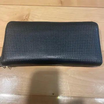 Neu interesse 블랙 합성 피혁 장지갑