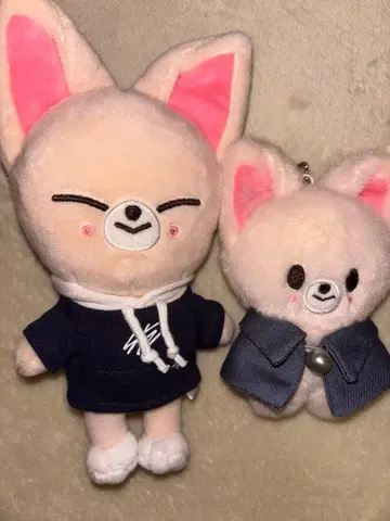 아이엔 봉제 인형 2체 세트