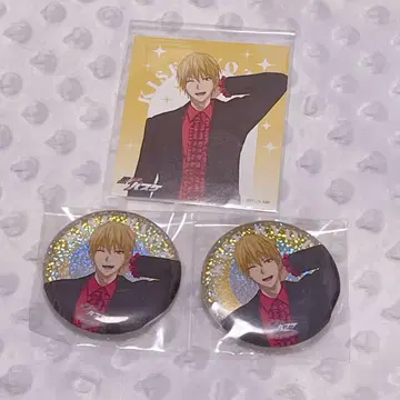 쿠로코의 농구 점프 페스타 로손 키세 캔뱃지 스티커 3종 세트