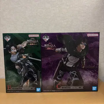 진격의 거인 리바이 한지 피규어 세트