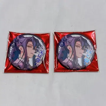 마츠리카노케이 쿠엔라이 캔뱃지 2점